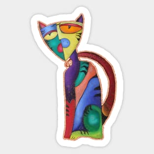 Celestial Cat Sticker